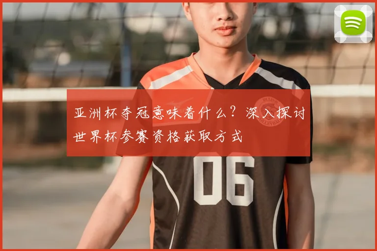 亚洲杯夺冠意味着什么?深入探讨世界杯参赛资格获取方式